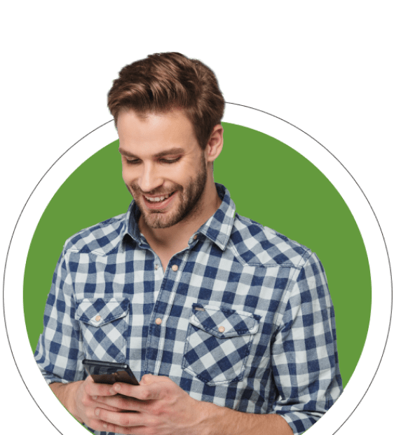 Consulting services man smiling