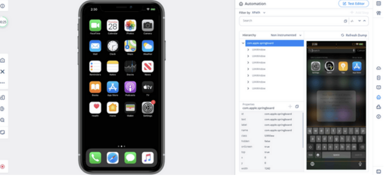 sharpen-your-agile-practices Sharpen your Agile Practices: Screenshot of Digital.ai Continuous Testing, Mobile Studio